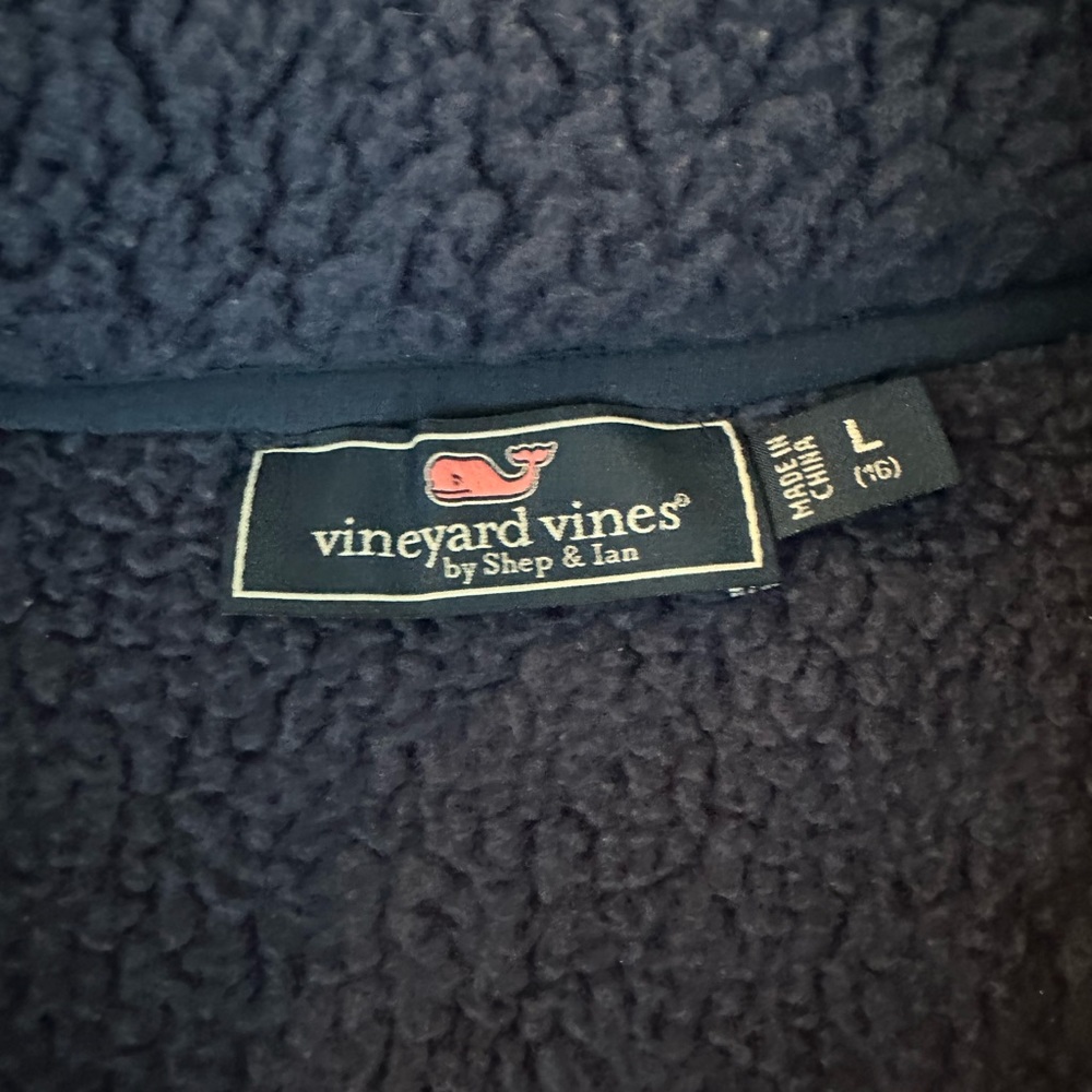 Vineyard Vines Boys’ Sherpa Vest - Picture 2 of 3